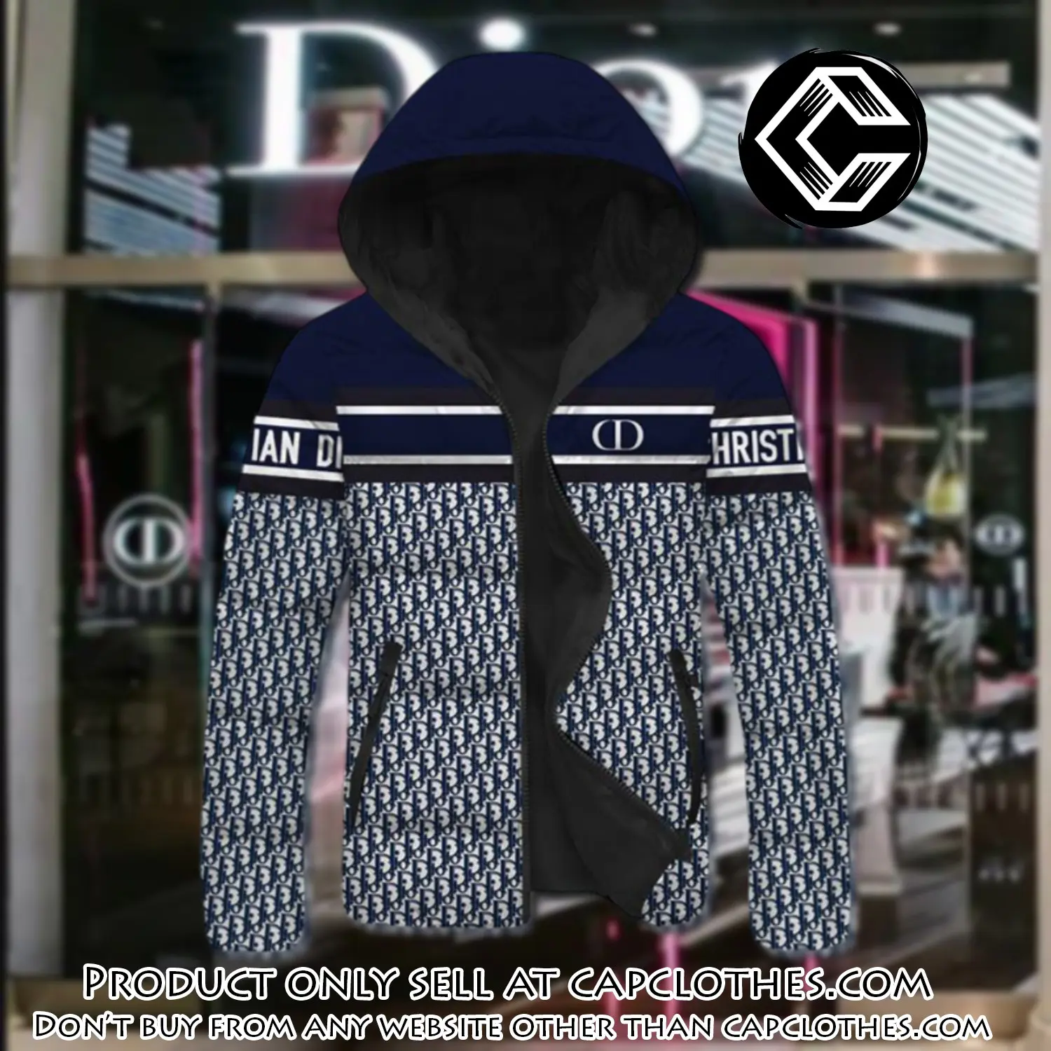 Dior downfilled coat ultralight down jacket outdoor jacket warm outwear dfj1003 cc0103510